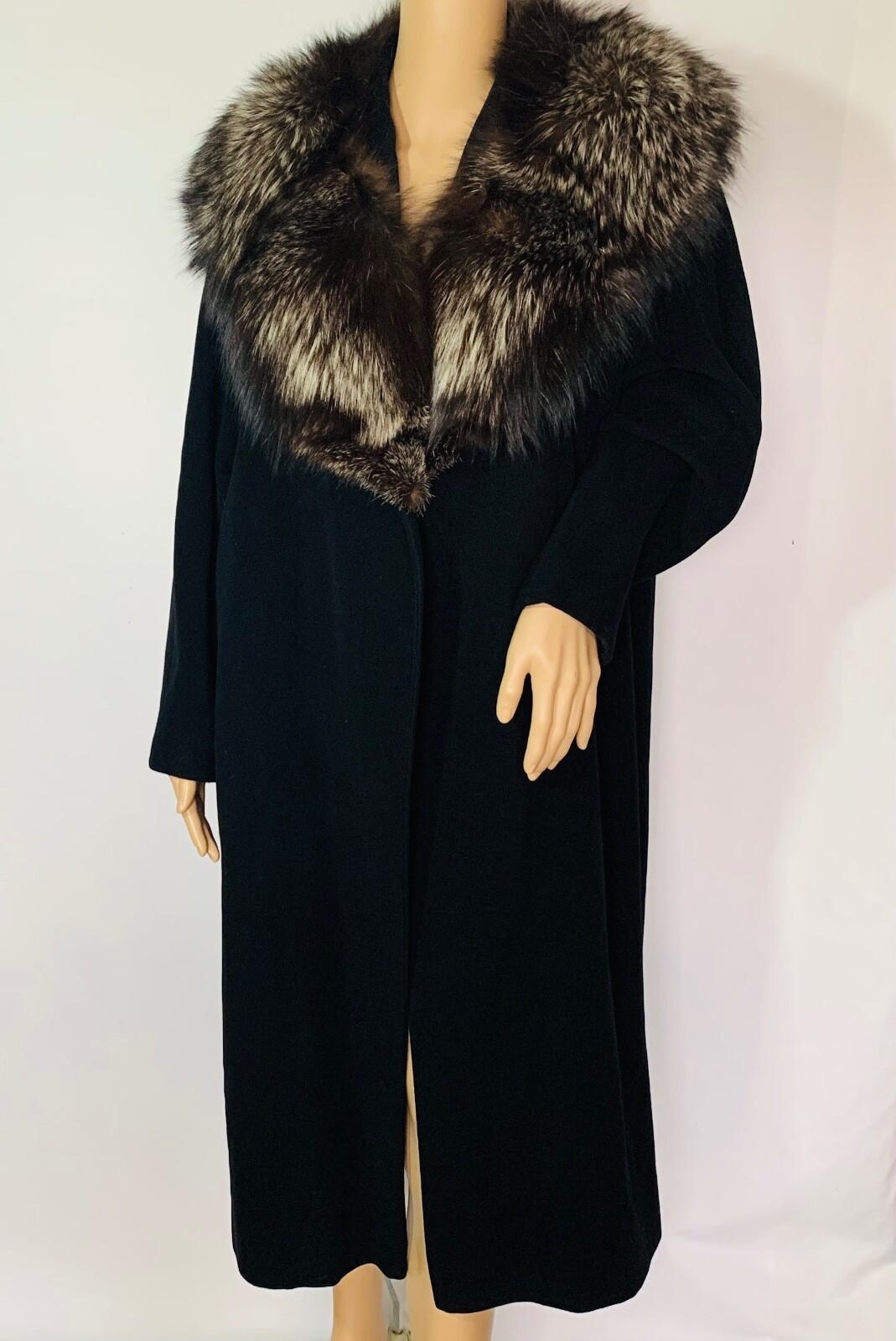 Vtg LILLI ANN Blin & Blin FABULOUS FRENCH WOOLEN SWING COAT Paris/San Francisco