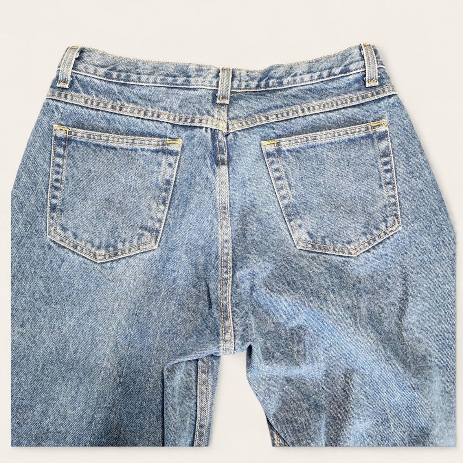 Rockies High Rise Relaxed Jeans 13R Straight Leg Medium Wash Western Y2K Mom Fit