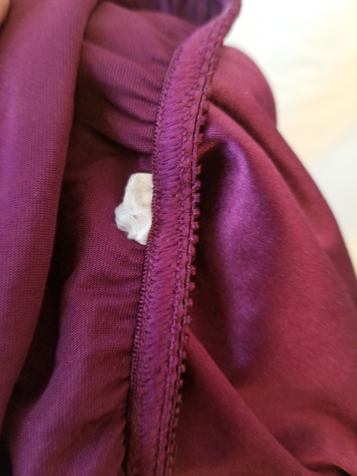 Vintage Plum Purple Second Skin Satin Brief Panty Panties L