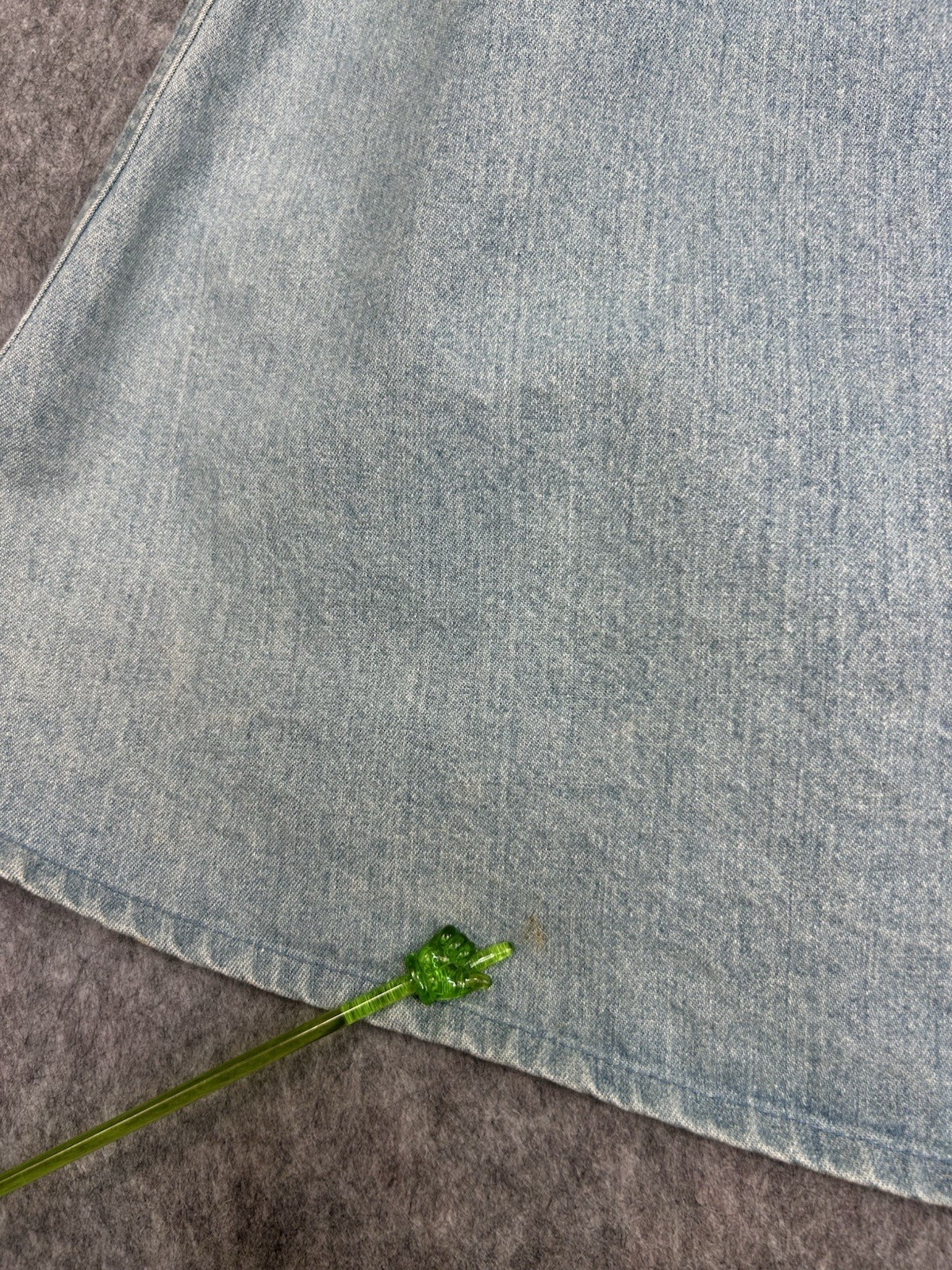 VTG Venezia Women’s Skirt Blue Jean Denim Long 100% Country Western Junior 5