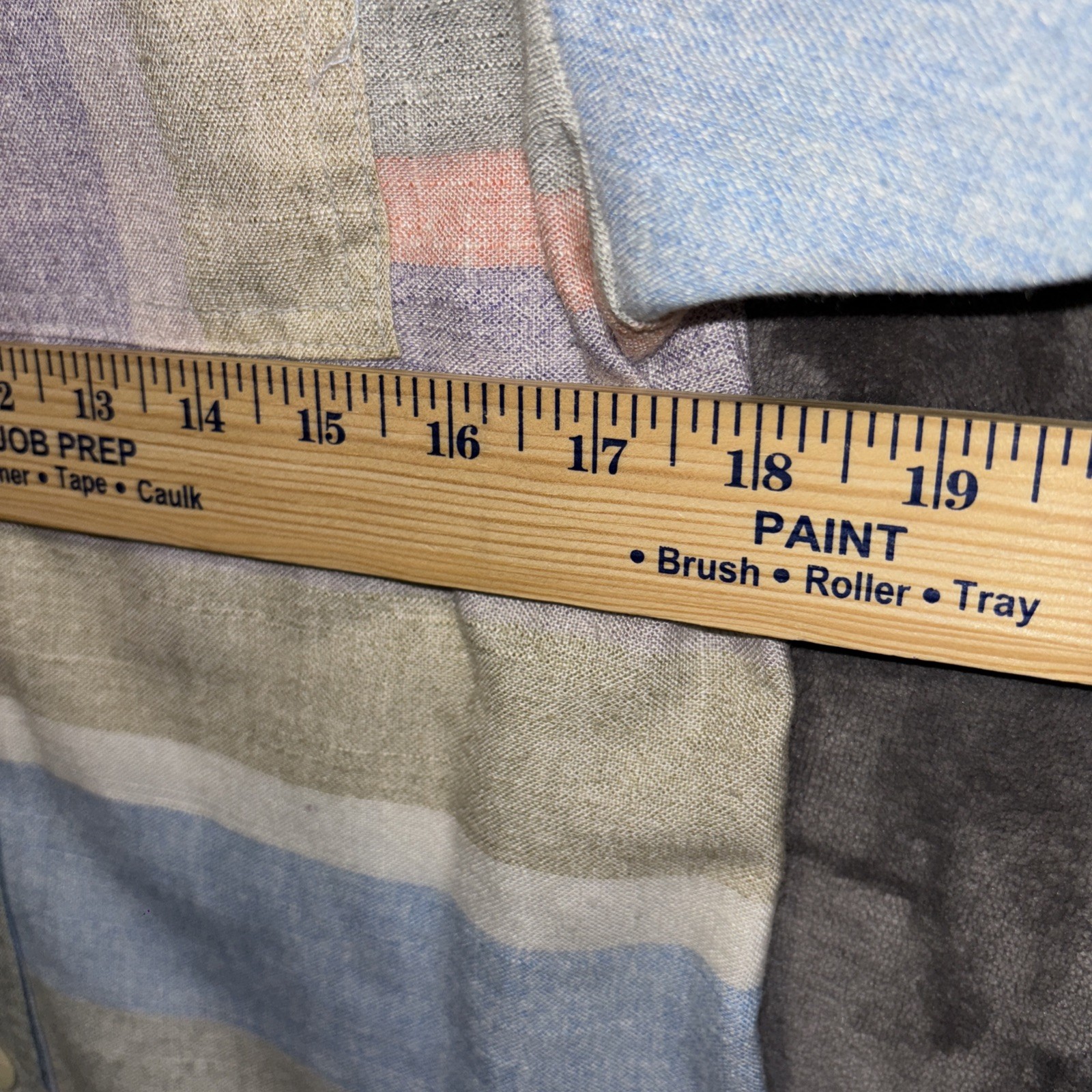Vintage 70/80s Leslie Fay Dress 10 Water Pastel Shirt Dress Union Made Grandma
