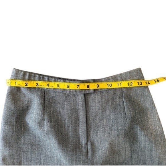 Reflections Vintage Grey Herringbone High Waist Pants Costume Theater 10T 12B