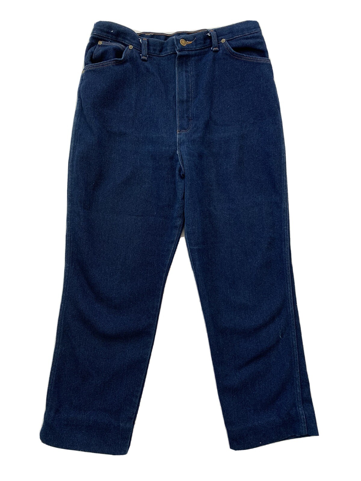 Vintage USA Women’s 1980’s Wrangler Jeans MS100NV Straight Leg Size 18 (34×26.5)