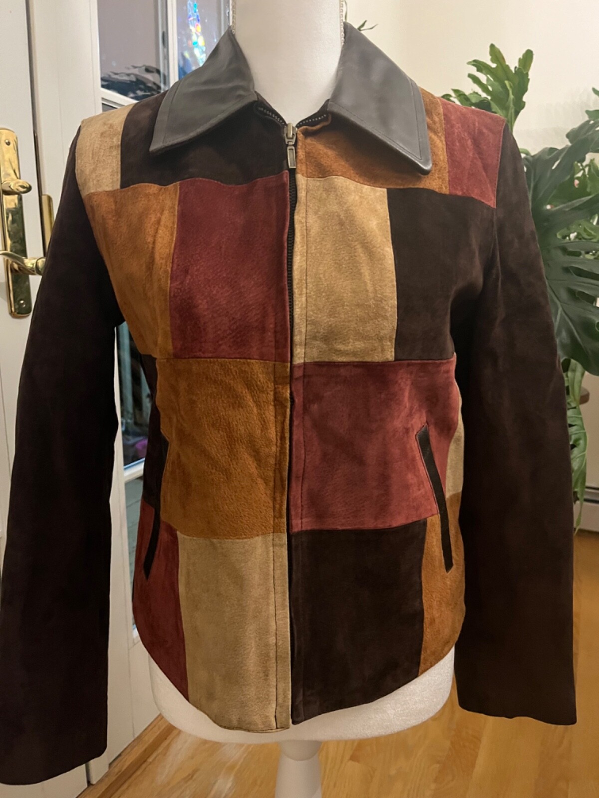 vintage suede jacket Winlit size m