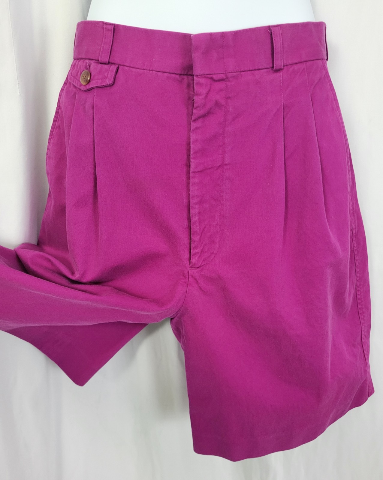 Vintage Stanley Blacker Magenta/Purple Walking Shorts Size 10