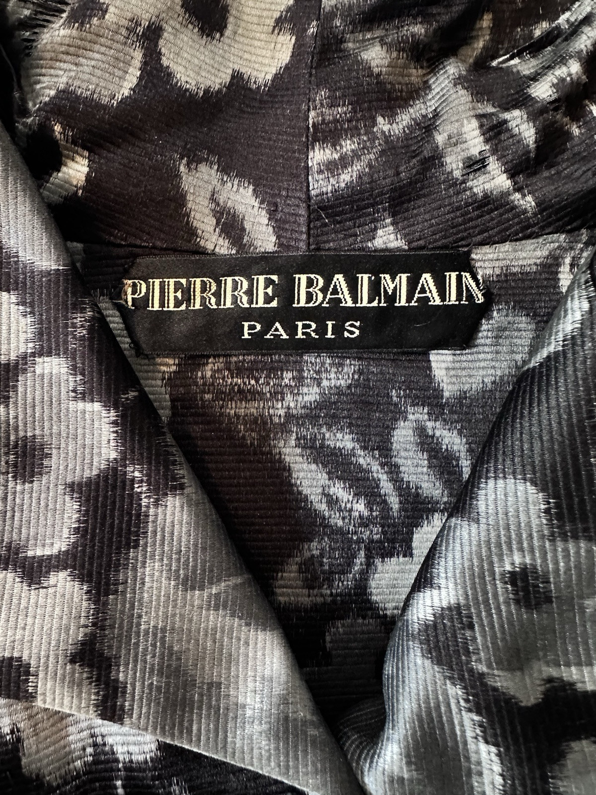 Vintage PIERRE BALMAIN SILK FAILLE BUBBLE HEM w/BOWS!! COCKTAIL DRESS JACKET SET