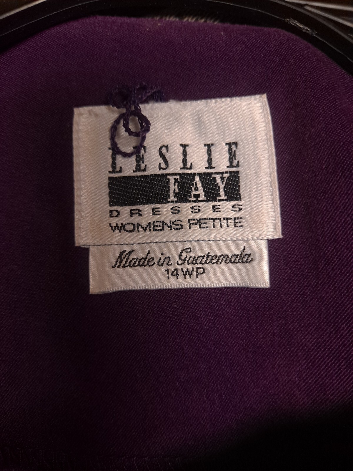 Womens Leslie Fay Vintage Faux suede short collarless jacket 14wp