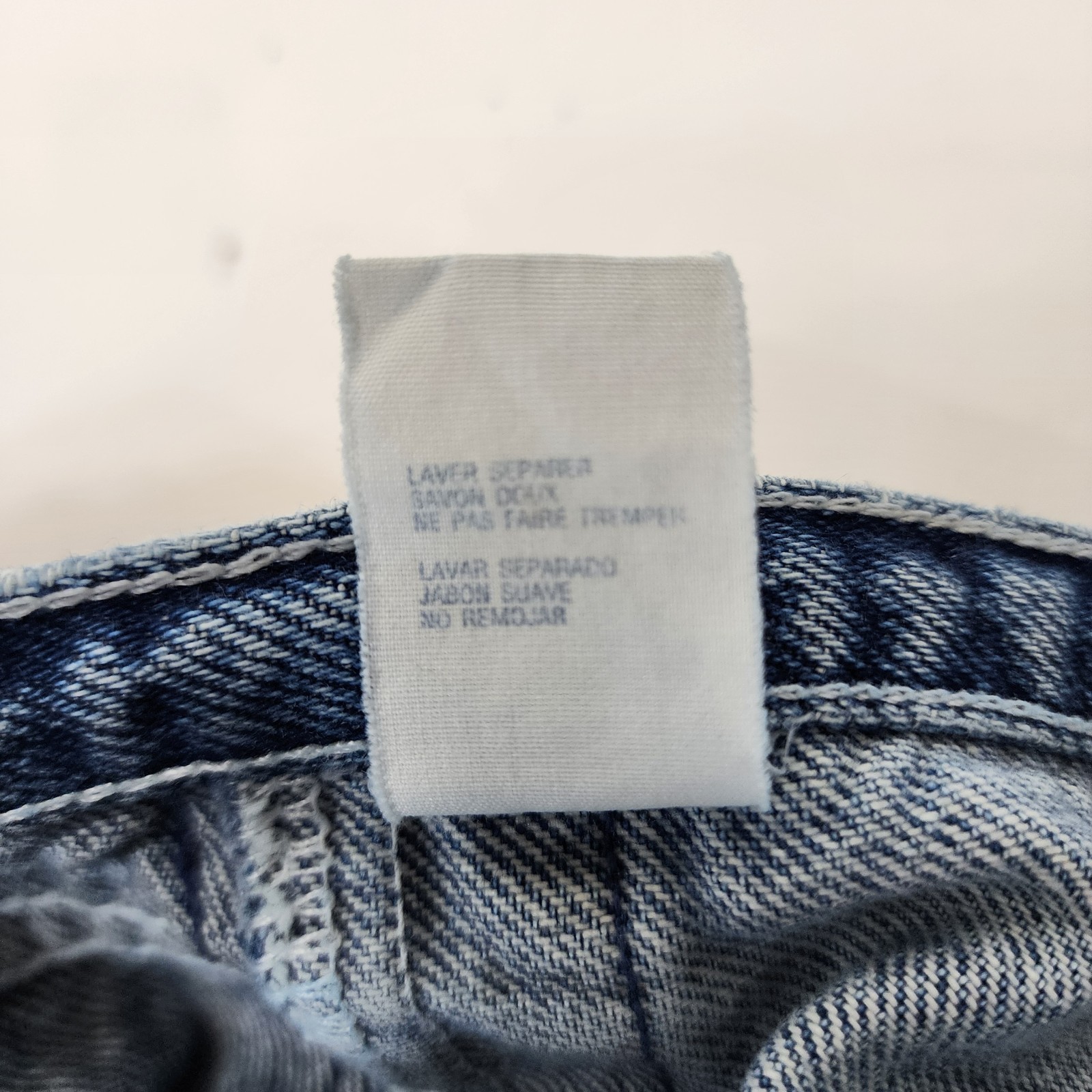 Vintage TOMMY HILFIGER Jeans Womens 5 Blue Patch Pockets Bareback Stripe 90s Y2K