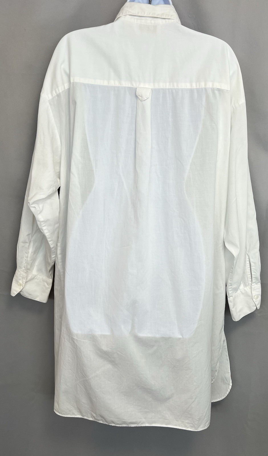 VTG VICTORIA’S SECRET GOLD LABEL Cotton Slits Sz Large Sides Nightgown Y2K