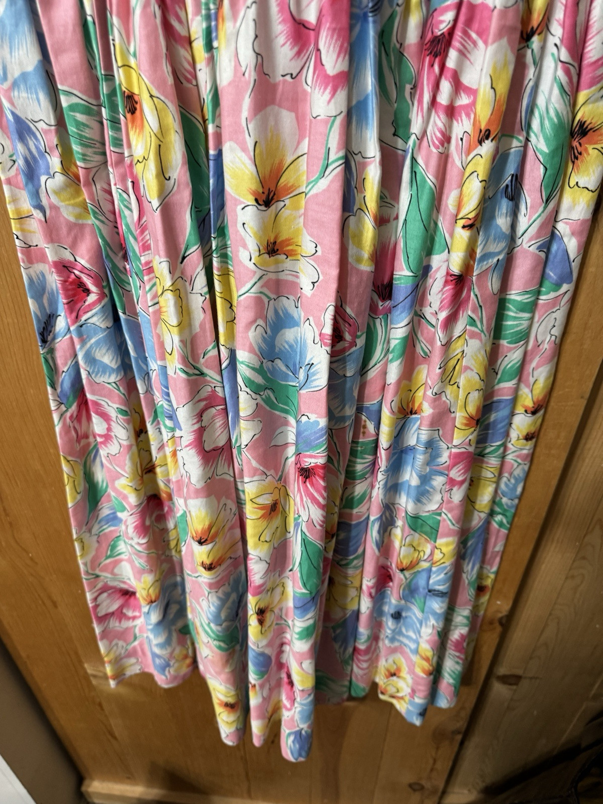 VTG Women’s Floral Midi Dress XS/S Bust 33” (flaws) Easter & Summer/Spring