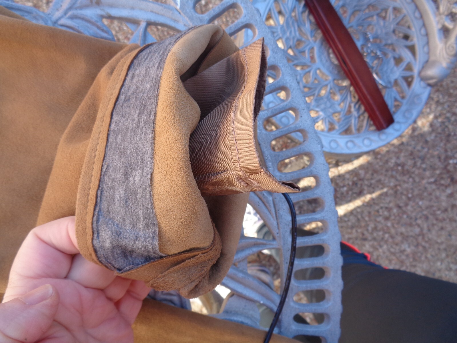 Vintage Vakko Suede Pants Size 6 Made In USA Light Taupe Excellent Condition