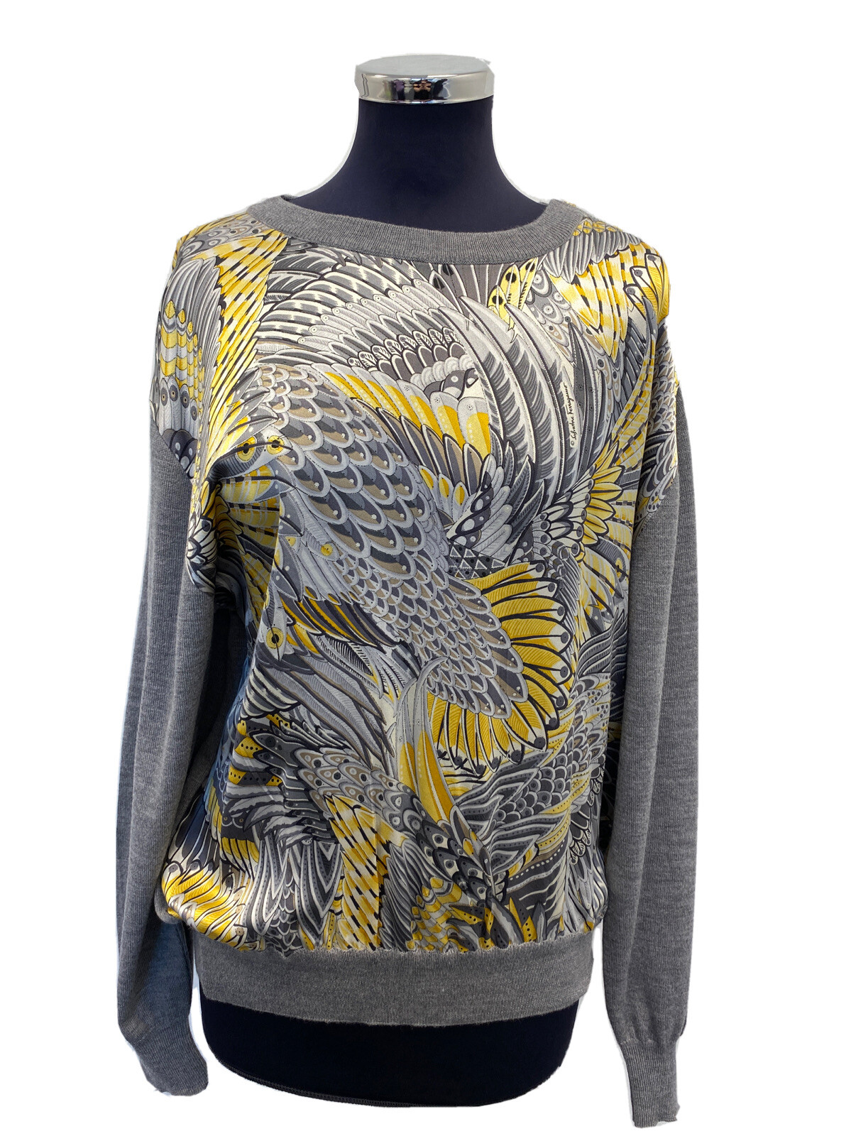 SALVATORE FERRAGAMO JERSEY WOMEN SHIRT WOMAN VINTAGE JHD120