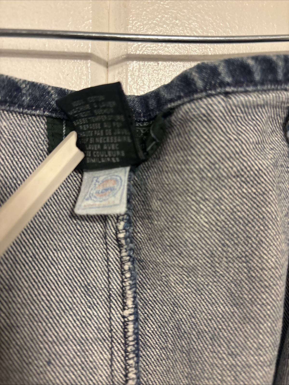 Vintage Ralph Lauren Sz 8 Blue Country Denim Maxi Wrap Skirt Grannycore Cottage