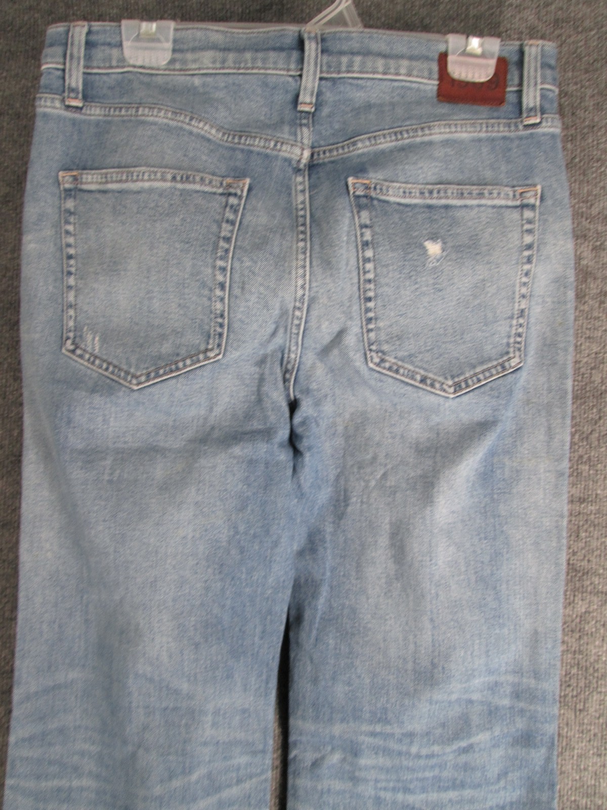 Gap Vintage 1969 Women’s Distressed Light Wash Flare Leg Jeans Size 12/31 Frayed