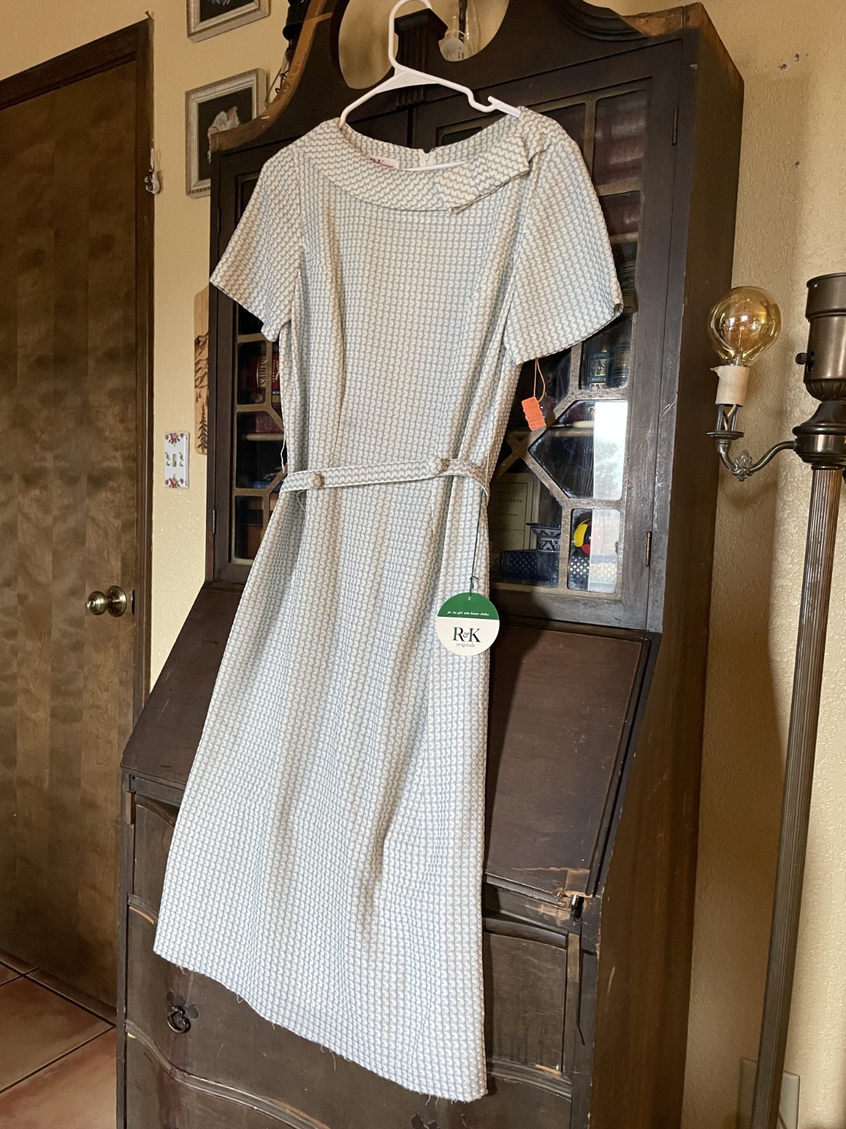 Elegant 1960s R&K Dress with Original tags in Great Condition – vintage