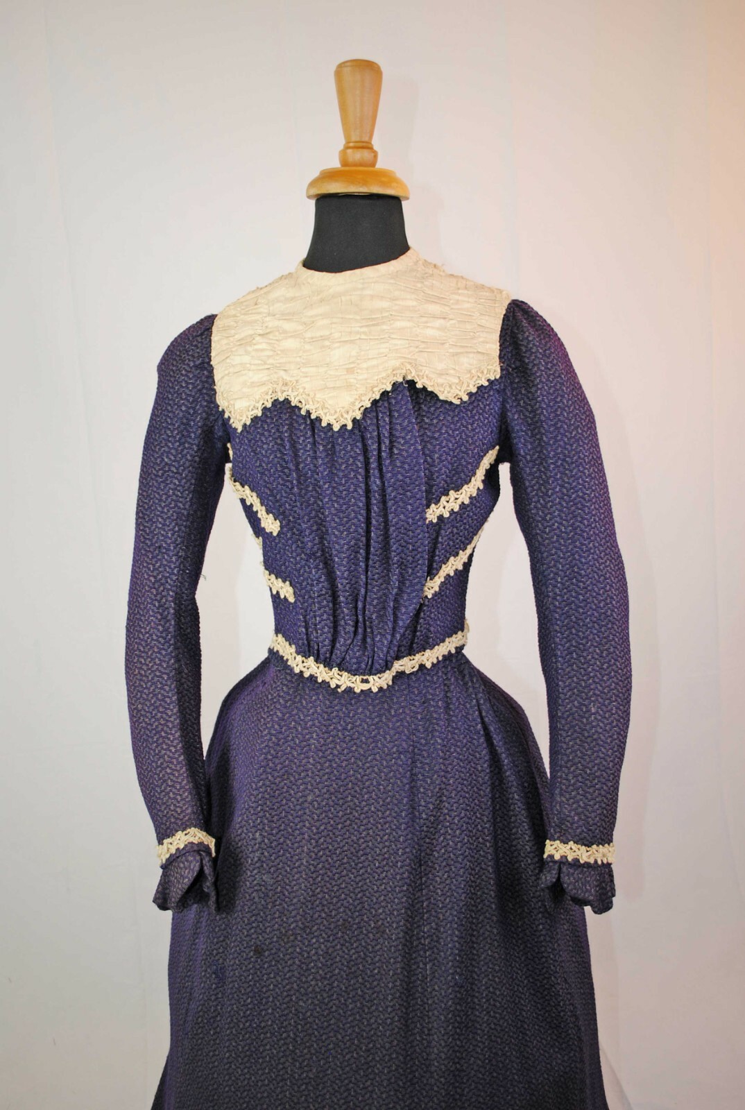VICTORIAN 2 PIECE VISITING DRESS, 1900s
