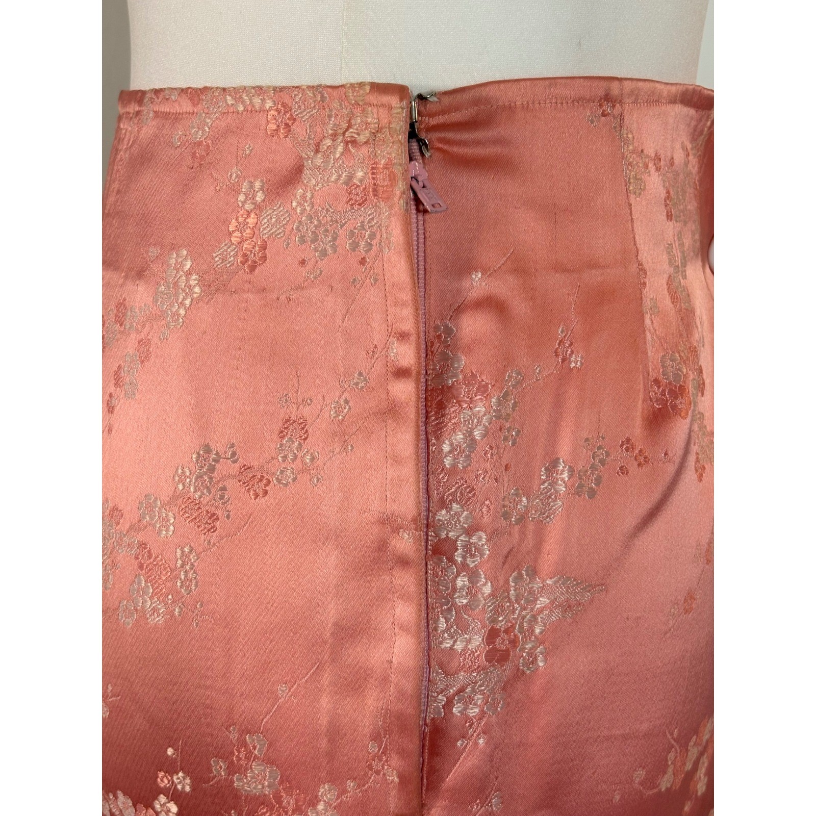 Vintage 1970s Bespoke Silk Brocade Pant Suit Women’s S/M Custom Hostess Set Glam