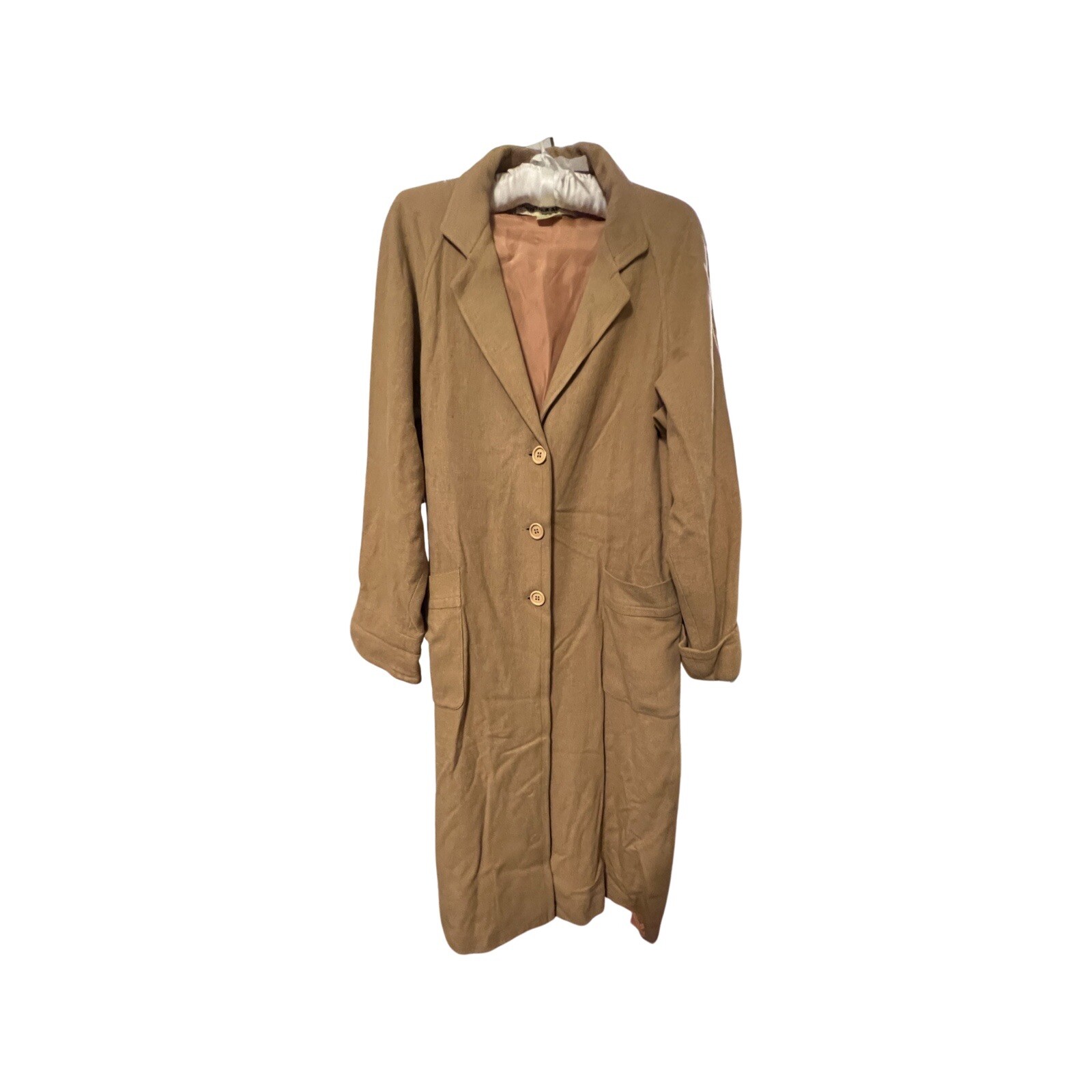 Vintage Christian Aujard Chesterfield Coat Womens Size Small Cashmere/Wool ‘70s