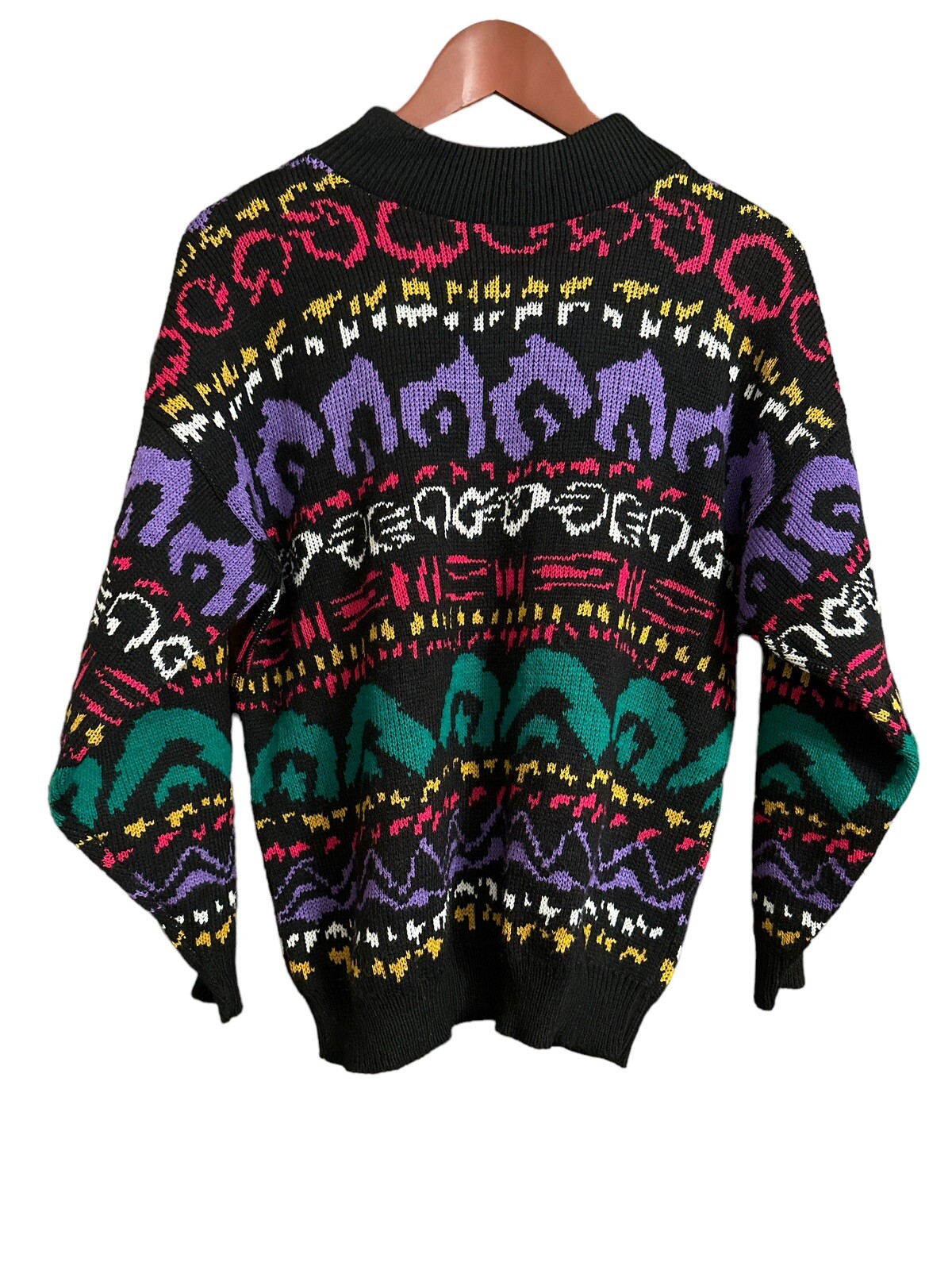 Vestiti Amancio Sportivi Vintage 80s/90s Sweater EUC 100% Acrylic
