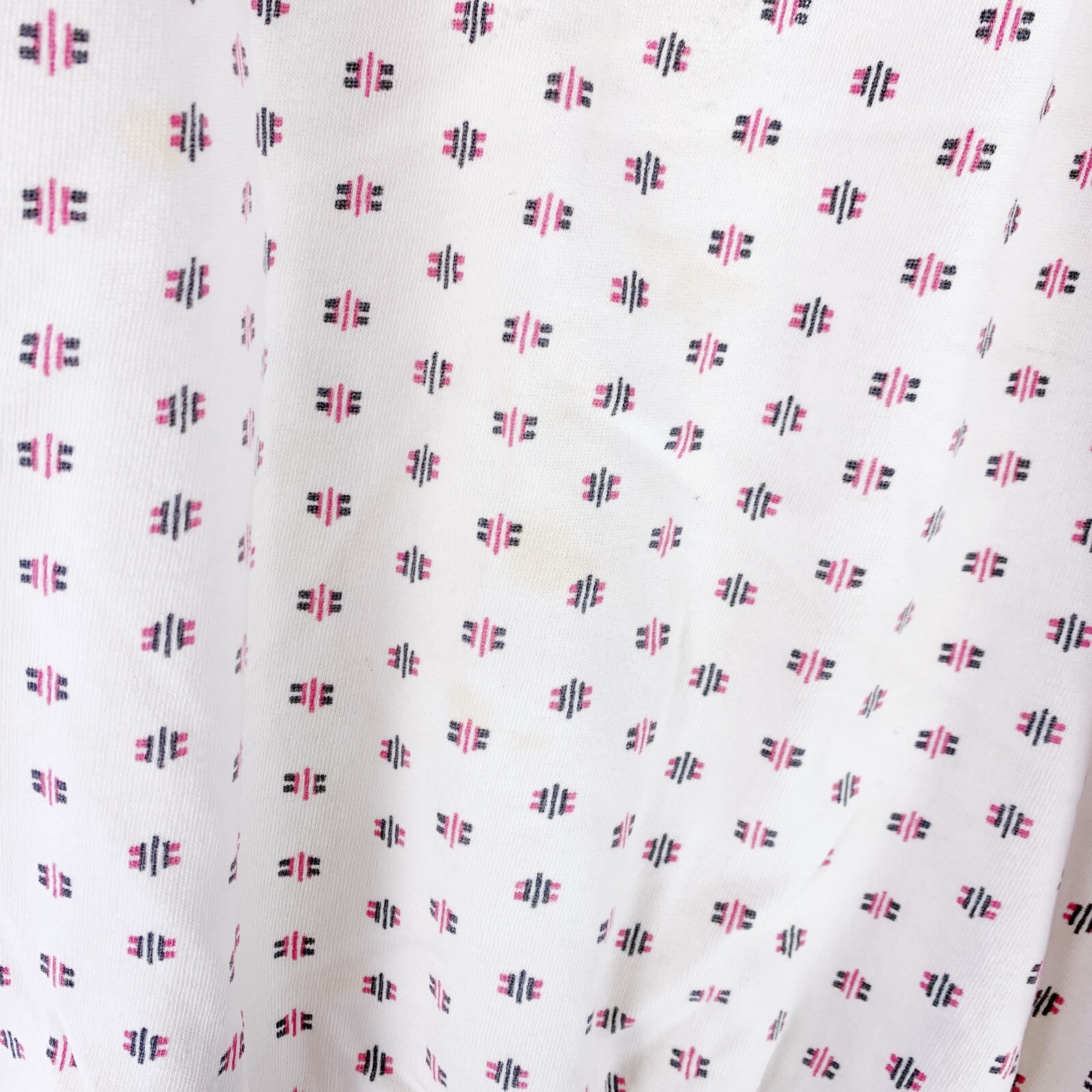 Vintage 90s Andrew St John Quarter Zip Collared 3/4 Sleeve Shirt Size Medium