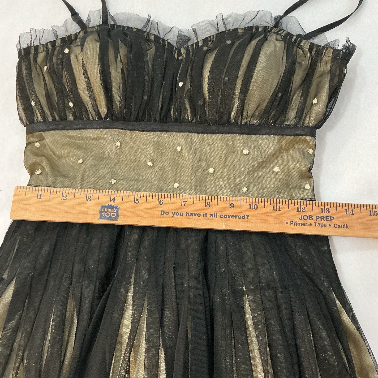 Vintage Scala Black Illusion Dress S Whimsygoth Homecoming Fall Wedding Art Deco