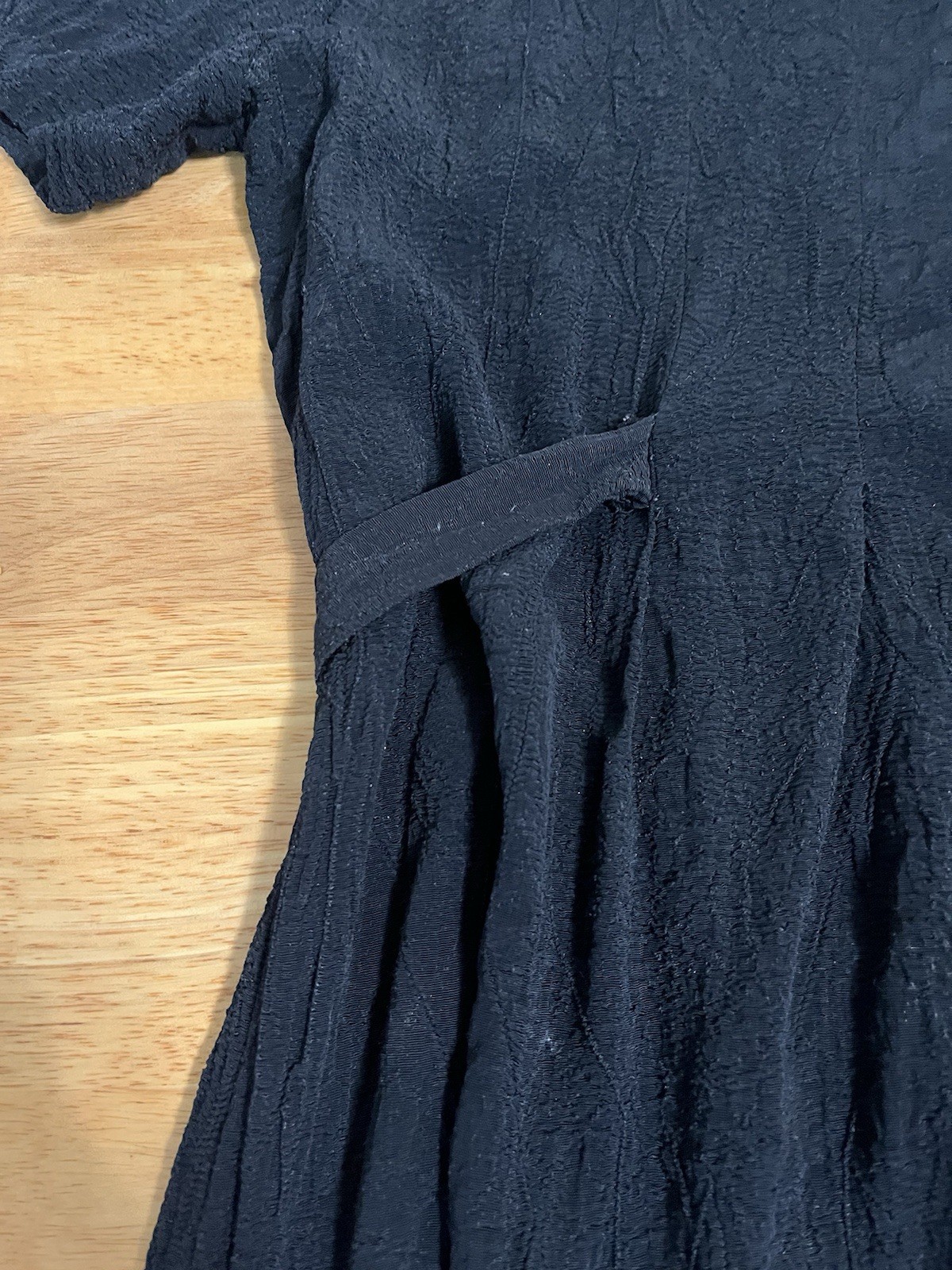 Vintage J.B.S. LTD Dress With Rose Detail Size 16 Feminine 90s Goth