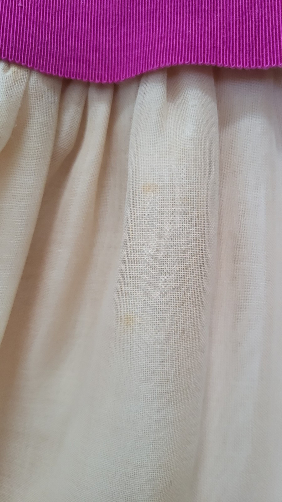 Vintage 1960/70s Cotton Voile Embroidered Maxi Dress – Size XS/S