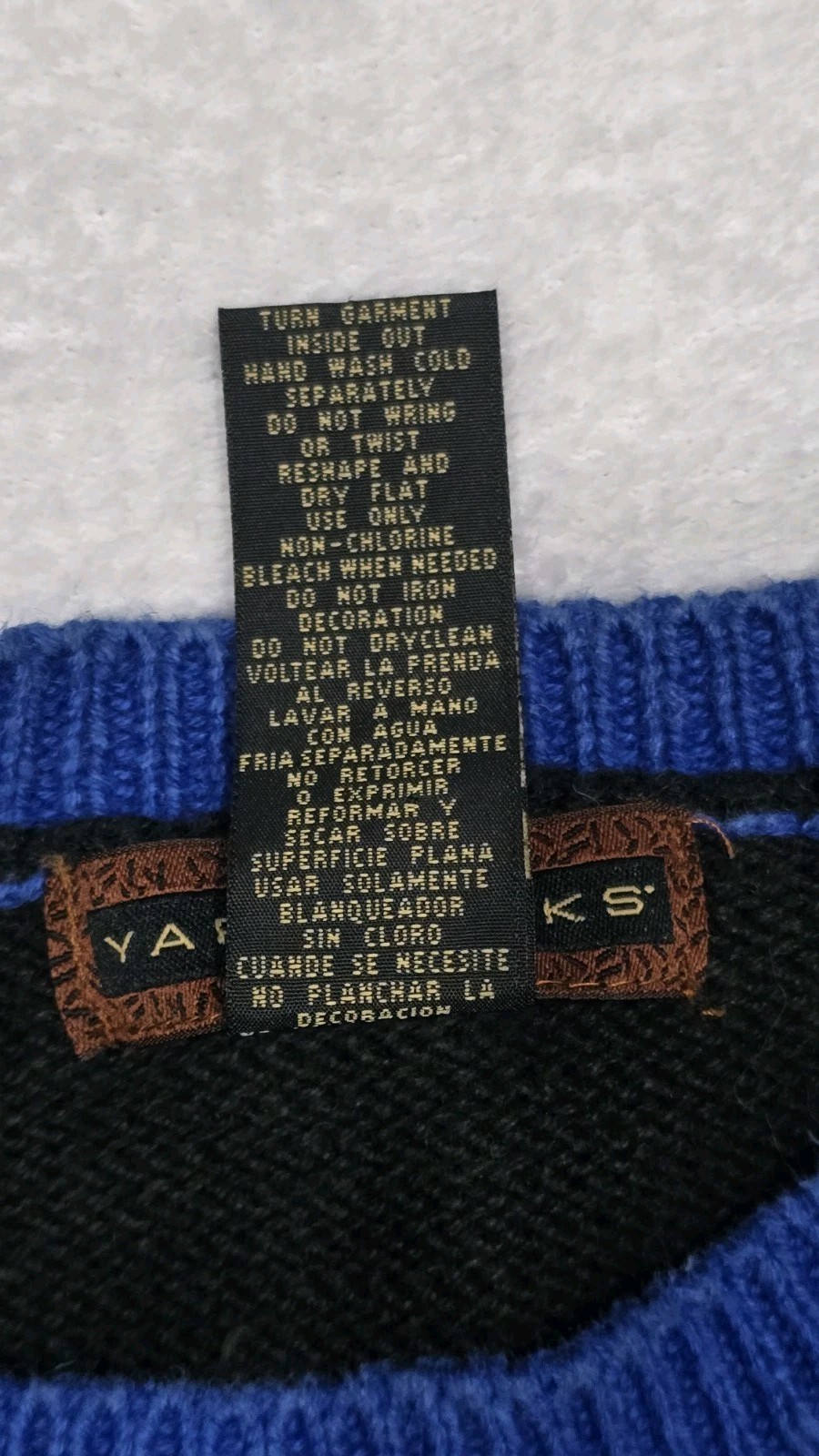 Vtg. Yarnworks Ugly Christmas Sweater Presents Candy Embroidery Beads, Medium