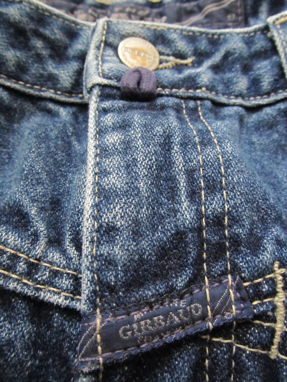 Vintage 1980’s dark wash, blue label Marithe Francois Girbaud jeans size 9/10