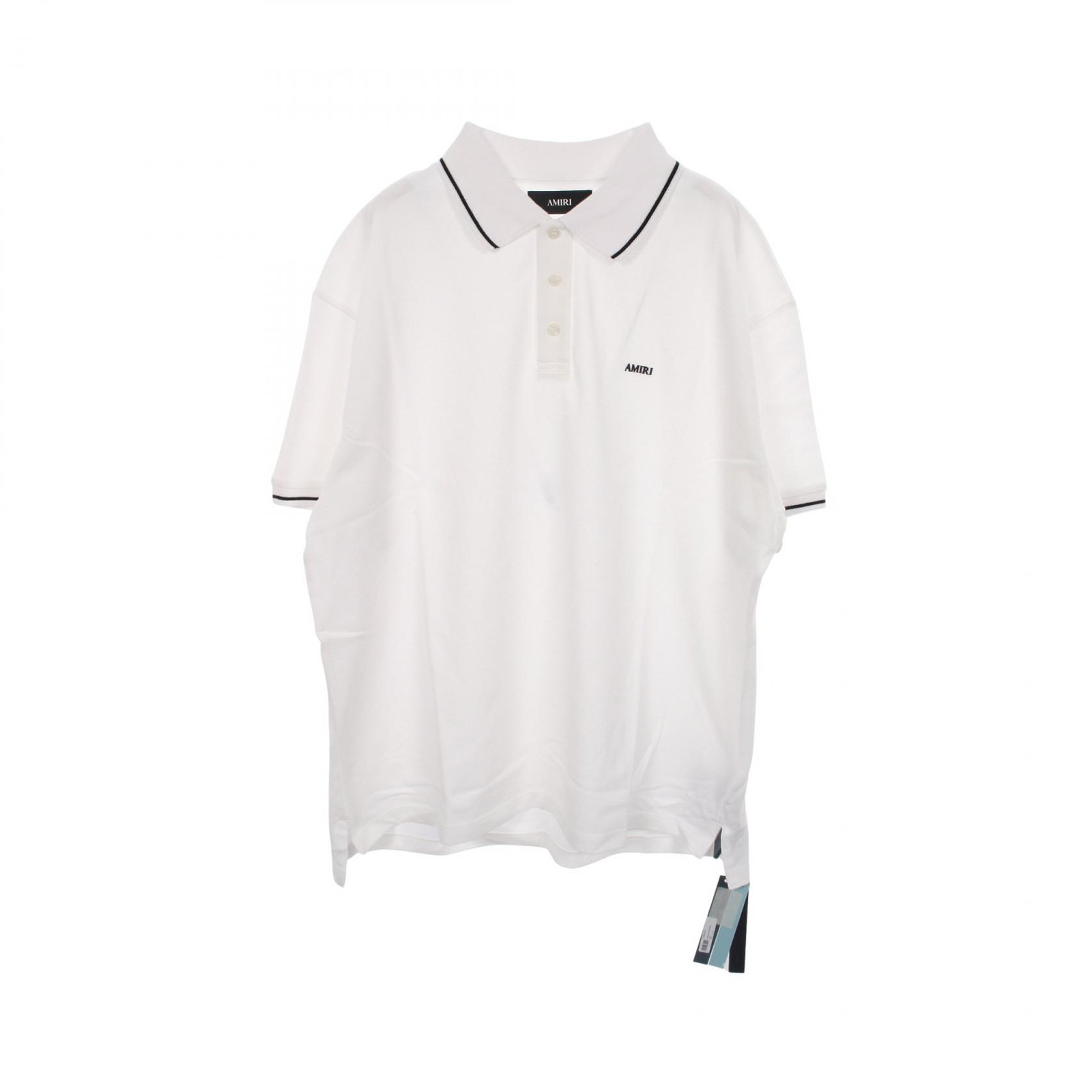 AMIRI Logo Embroidered Cotton Polo Shirt – DUTY FREE