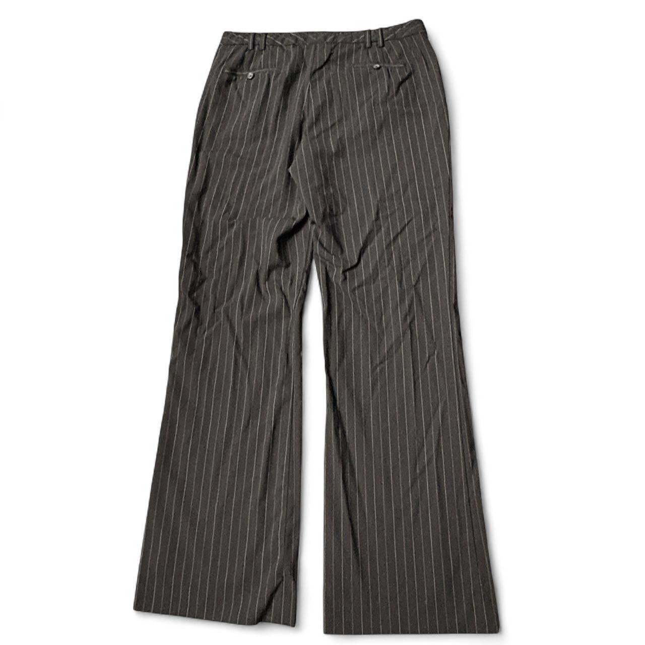 VTG Banana Republic Y2K Trousers Women’s 6 32×32 Martin Lined Pinstripe Wool
