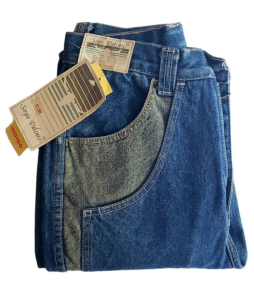 Vintage Sergio Valente Designer Jeans Womens Size 7 W 24 L 28 New With Tags