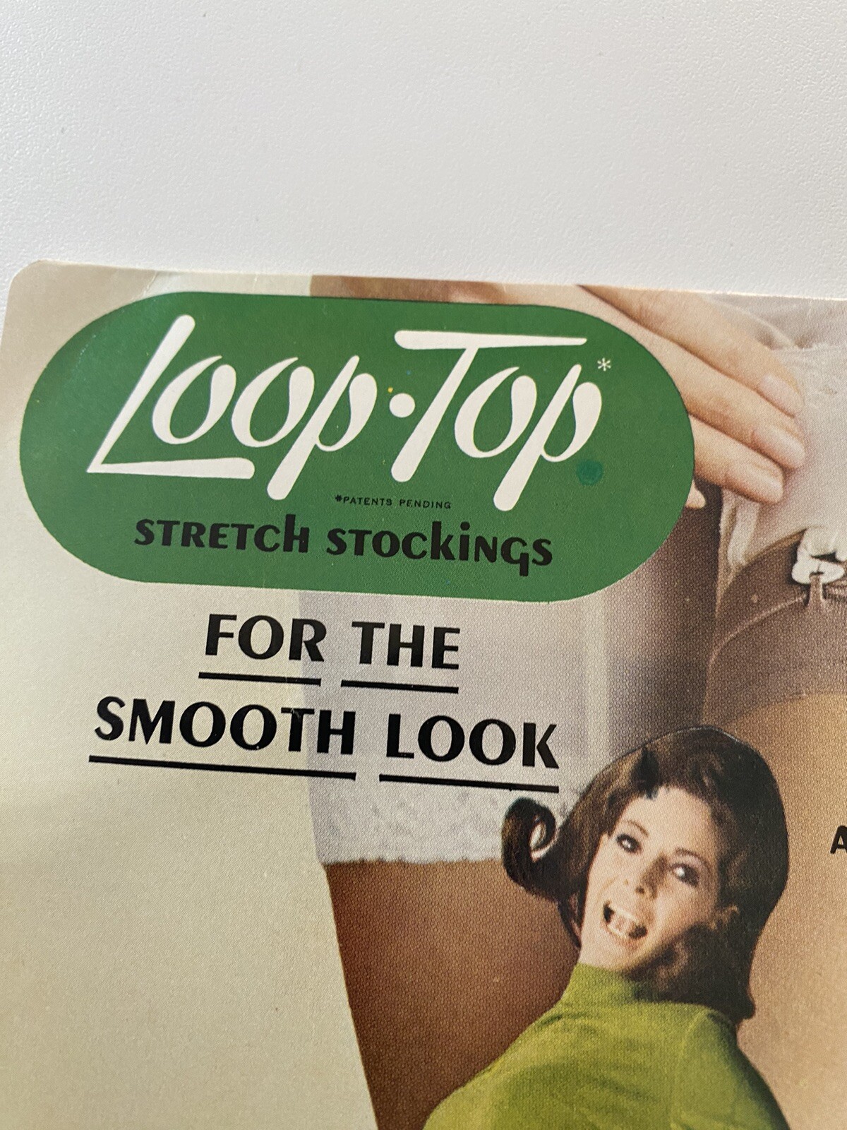 Vintage Loop top Stretch Nylons Stockings Size 1 town taupe small 14040 women’s