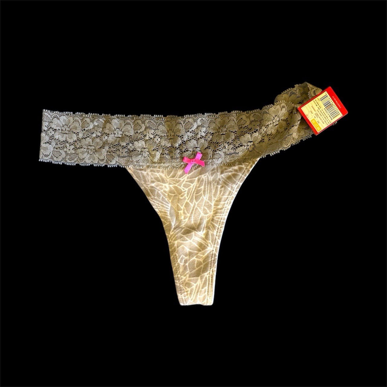 Xhilaration Gray Lace Thong Panties – Size M (7-9) – Vintage and Rare – NWT