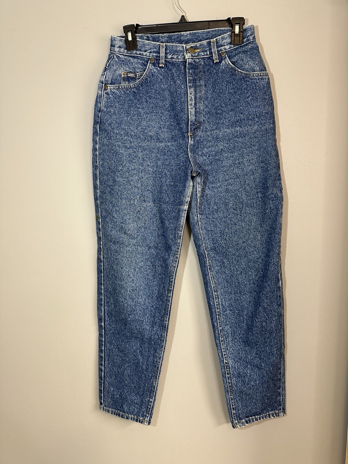 Vintage 90s Lee Jeans Women’s Size 6 High Waist Mom Tapered Denim *See Meas