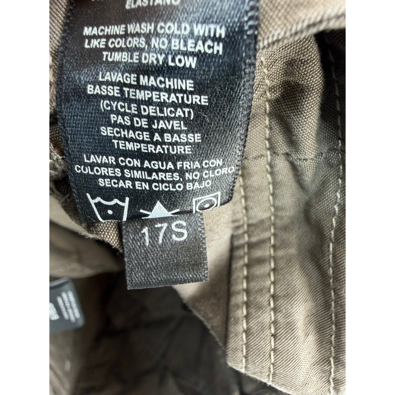 KUHL Women’s Splash Roll-Up Hiking Cargo Pants Brown Vintage Patina Dye 6 Reg