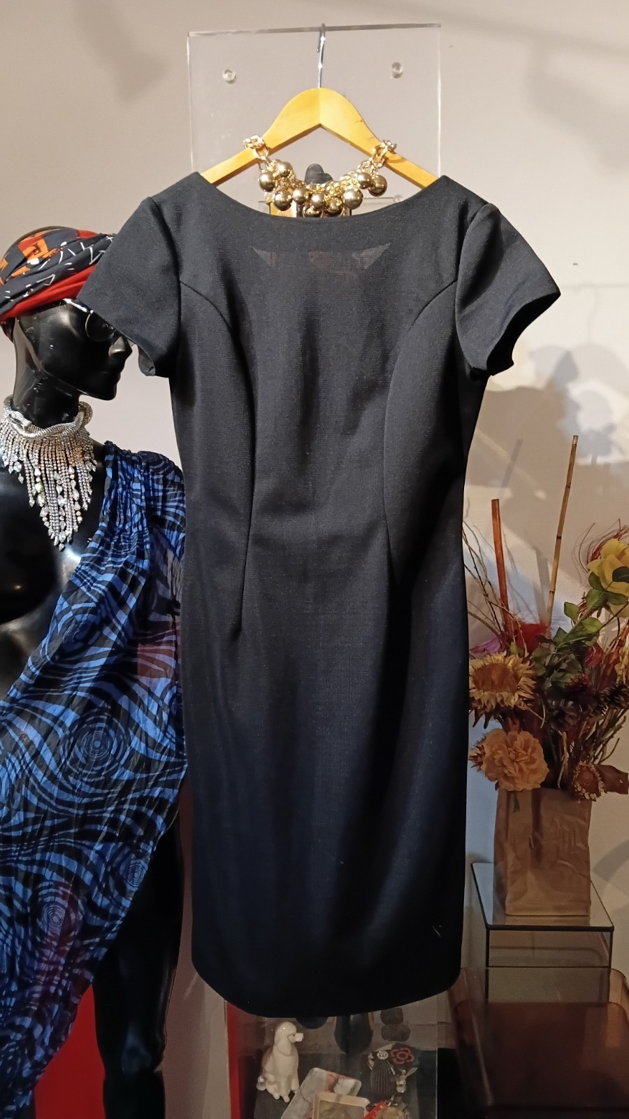 shift dress slightly sheer