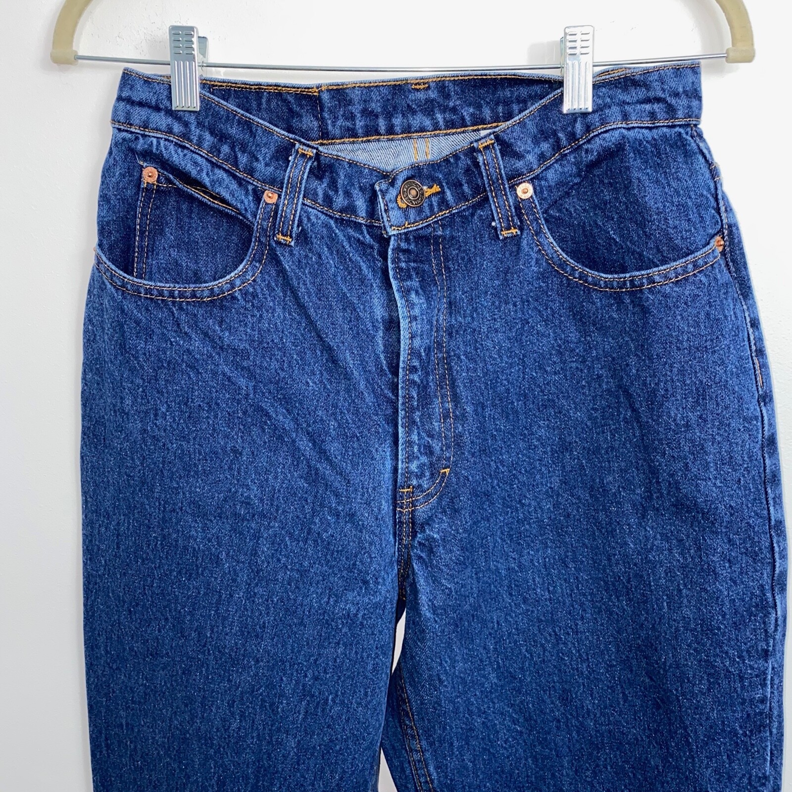 Vintage Jordache High Waisted Rise Denim Blue Mom’s Jeans Women’s 30W 30L 90s