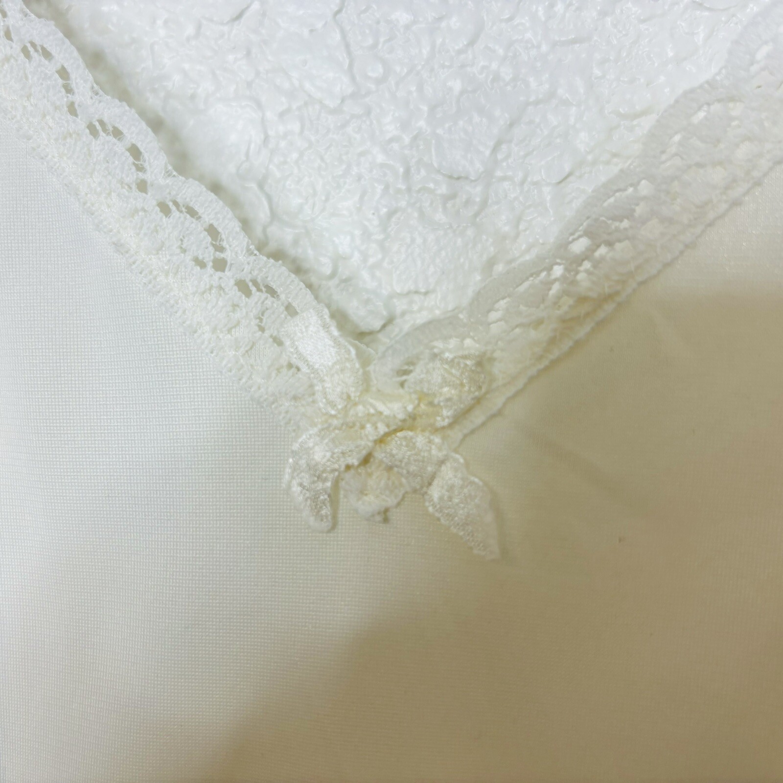 Sears Full Slip Sz 36 Average Length The Doesnt Slip Anti Cling 83544 Nylon ’70s