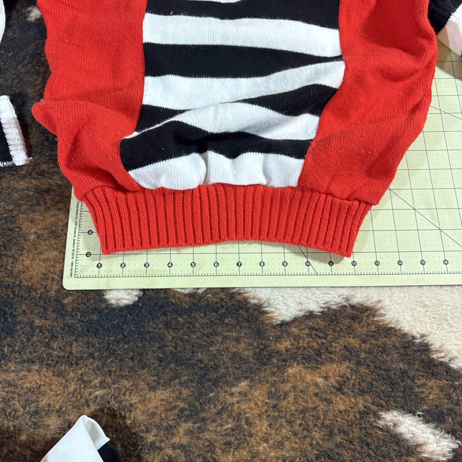 Dehen Vintage Cheer Sweater And Skirt Size 11 Bottom L Top. Looks Small USA