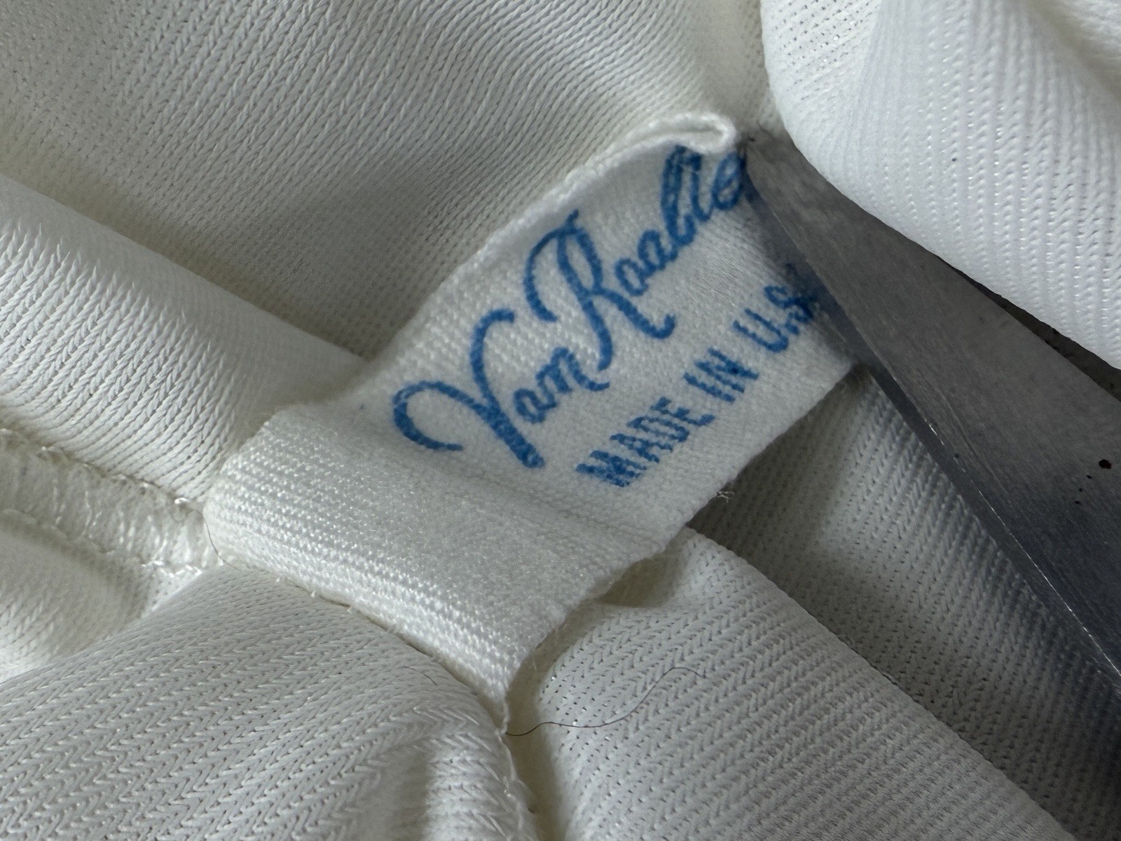 Vtg VAN RAALTE Small Off White Slip Dress Lace Cami Top Silky Nightgown Satin