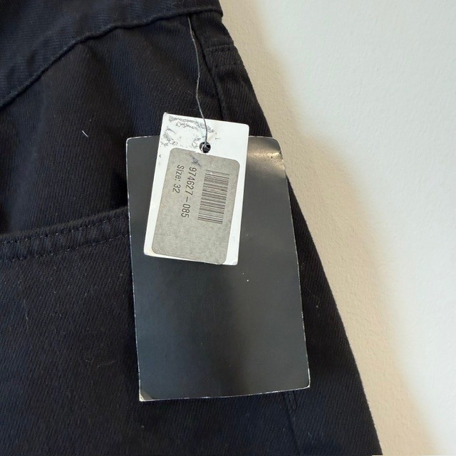 NWT rag & bone Black Denim Cutoff Jorts High Rise Shorts | Size 32 | $165