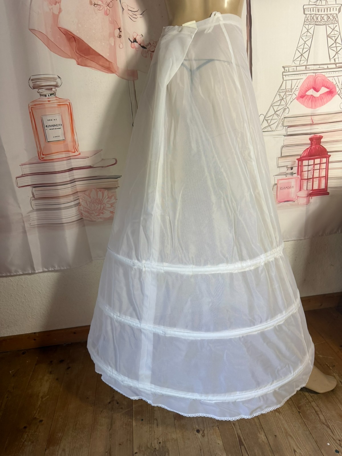 Original Kleemeier Court Wedding Dress 70s Vintage Lace Crinoline Edwardian Prairie