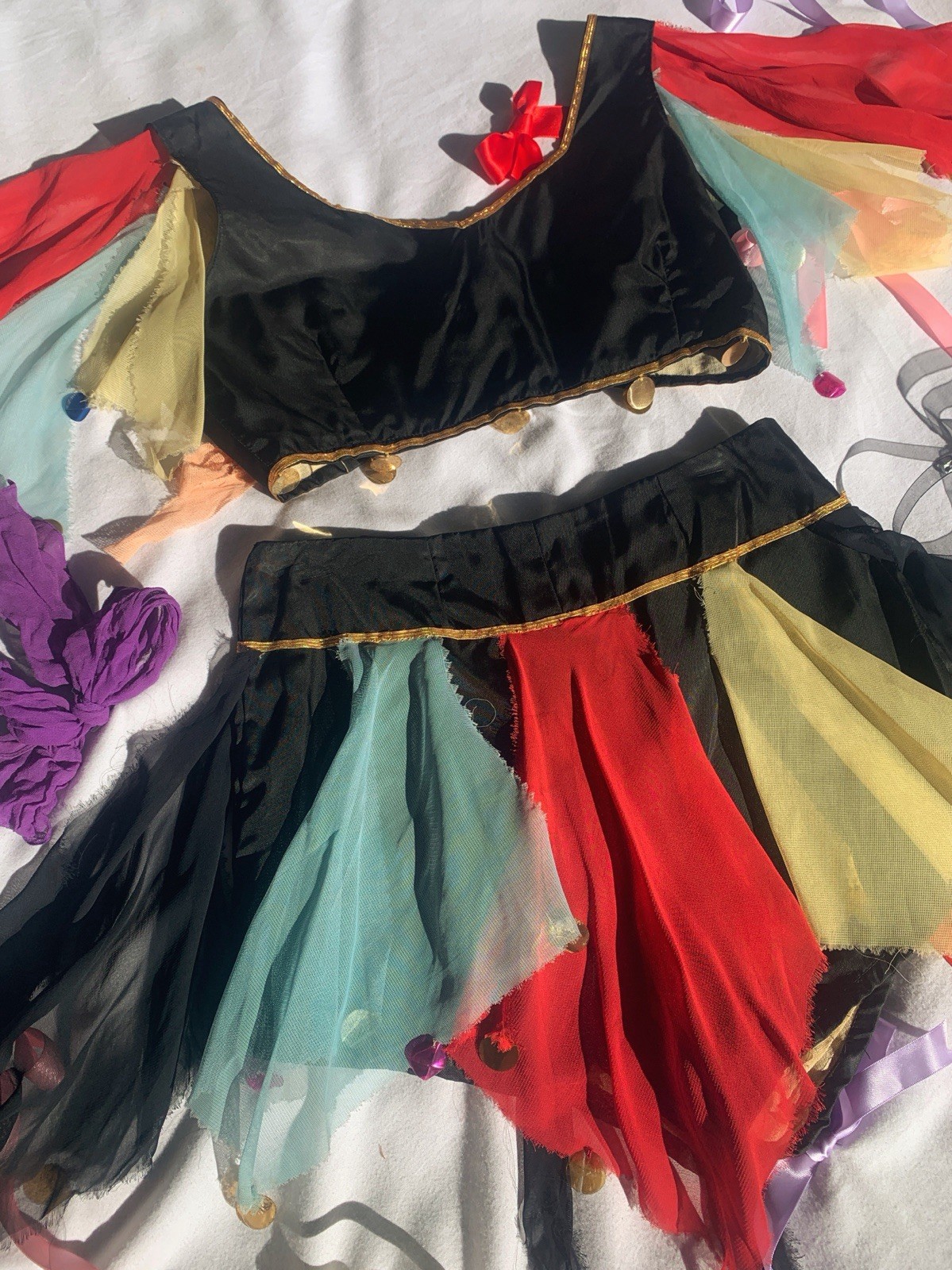 1940’s Circus Showgirl Vintage Costume Set