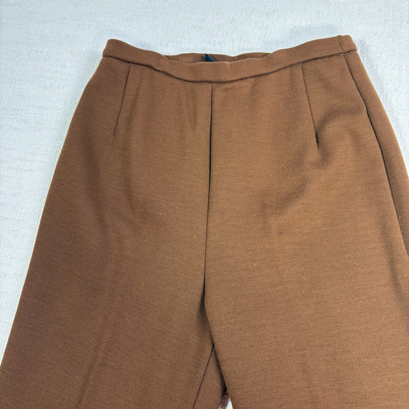 Vintage Catalina Wool Knit 3 Piece Set Top Skirt Pants Mod Chevron Womens NEW