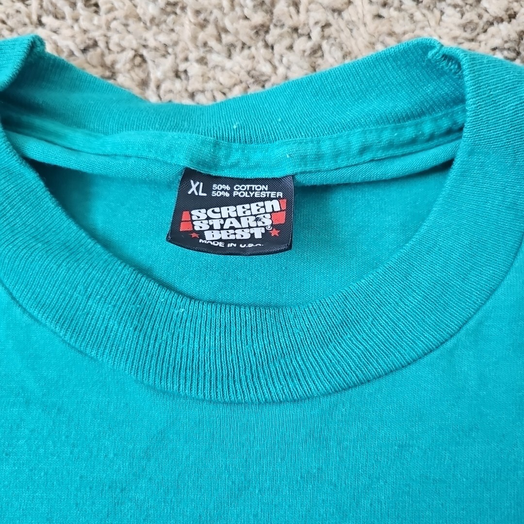 Vintage Single Stitch Florida Screen Stars Best Size XL Fishing Hooked Catfish