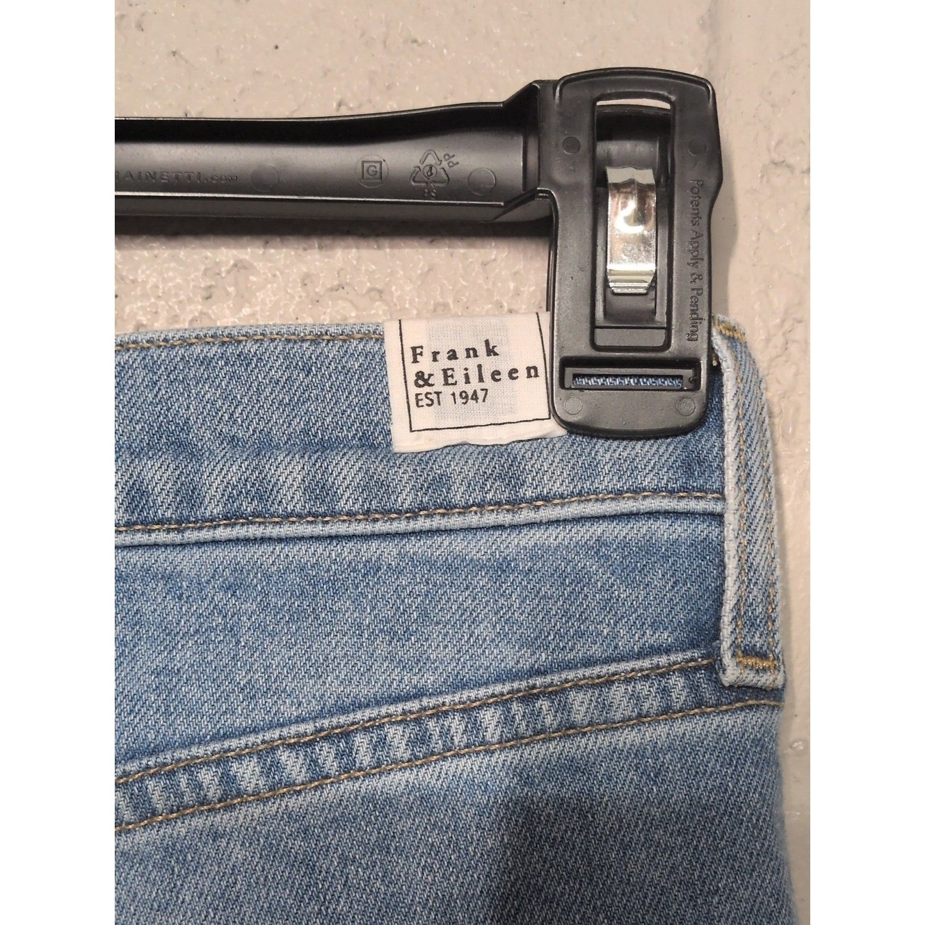 Frank & Eileen MONAGHAN 1990 Wash, Italian Vintage Denim Straight Leg Jean, W25