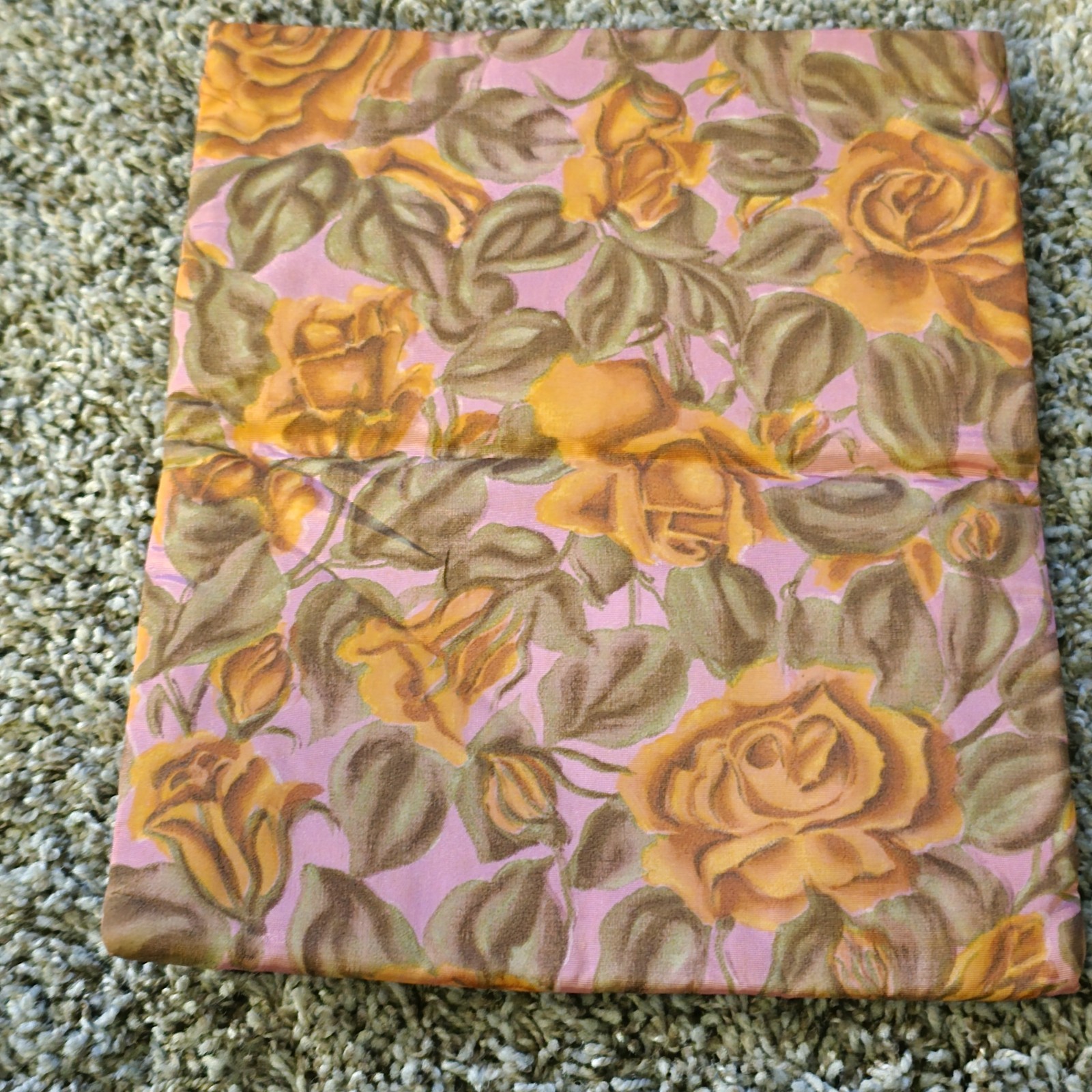 Vintage Phoenix Hosiery Lingerie Bag MCM Floral Pantyhose Bag Pin-up Rockabilly