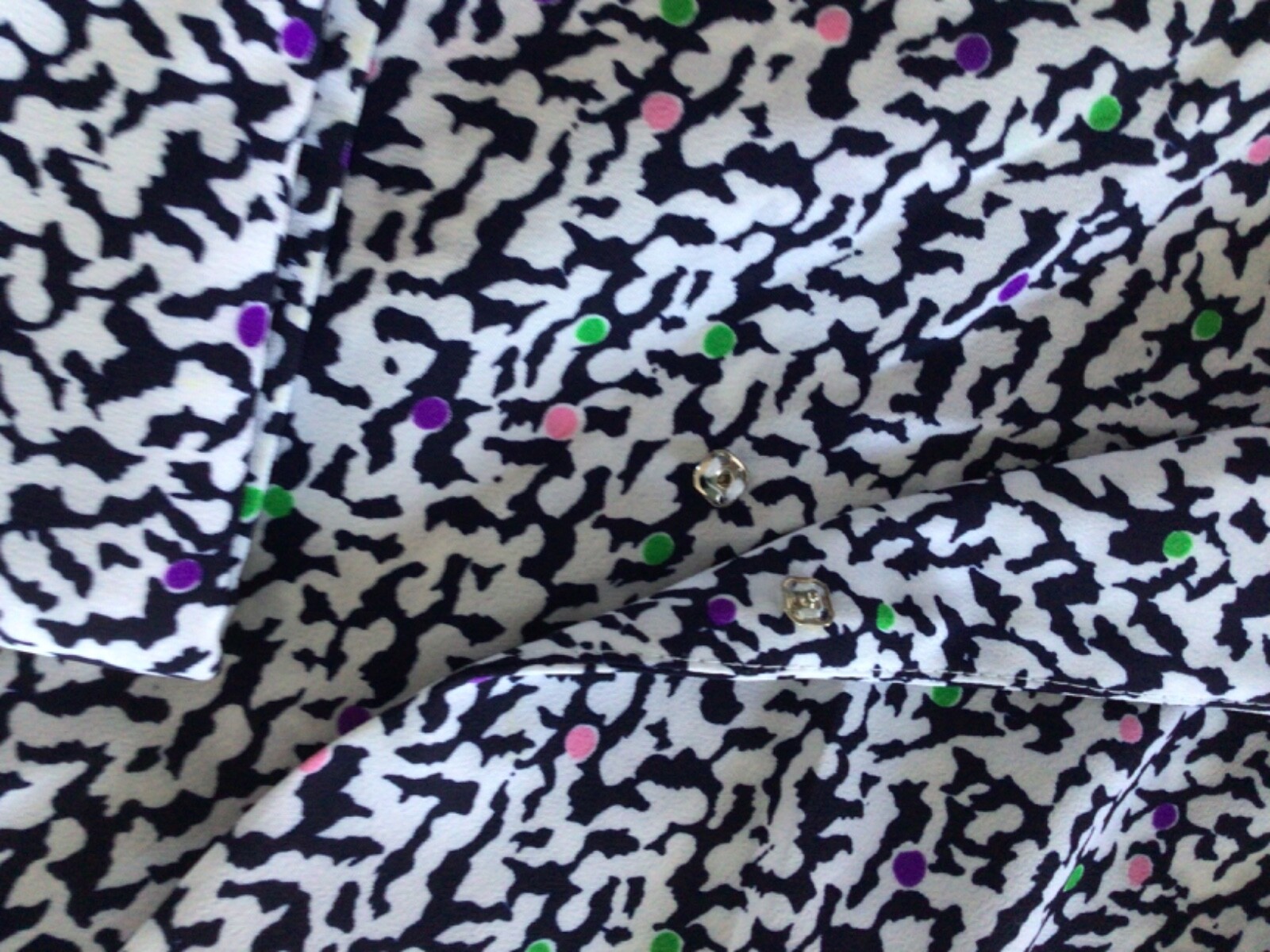 Vintage 2 piece set pleated skirt wrap top 80s party costume elastic women’s 12