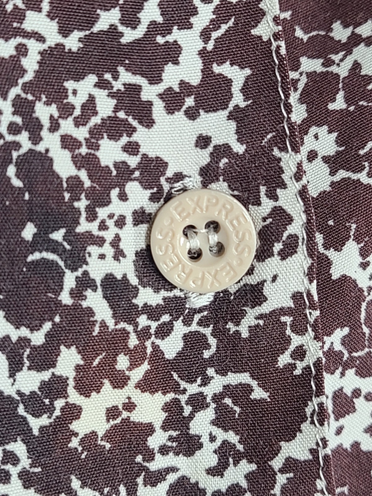 Vintage 1990s Oversize Shirt Mall Brand Limited Button Up Rayon Notebook Print